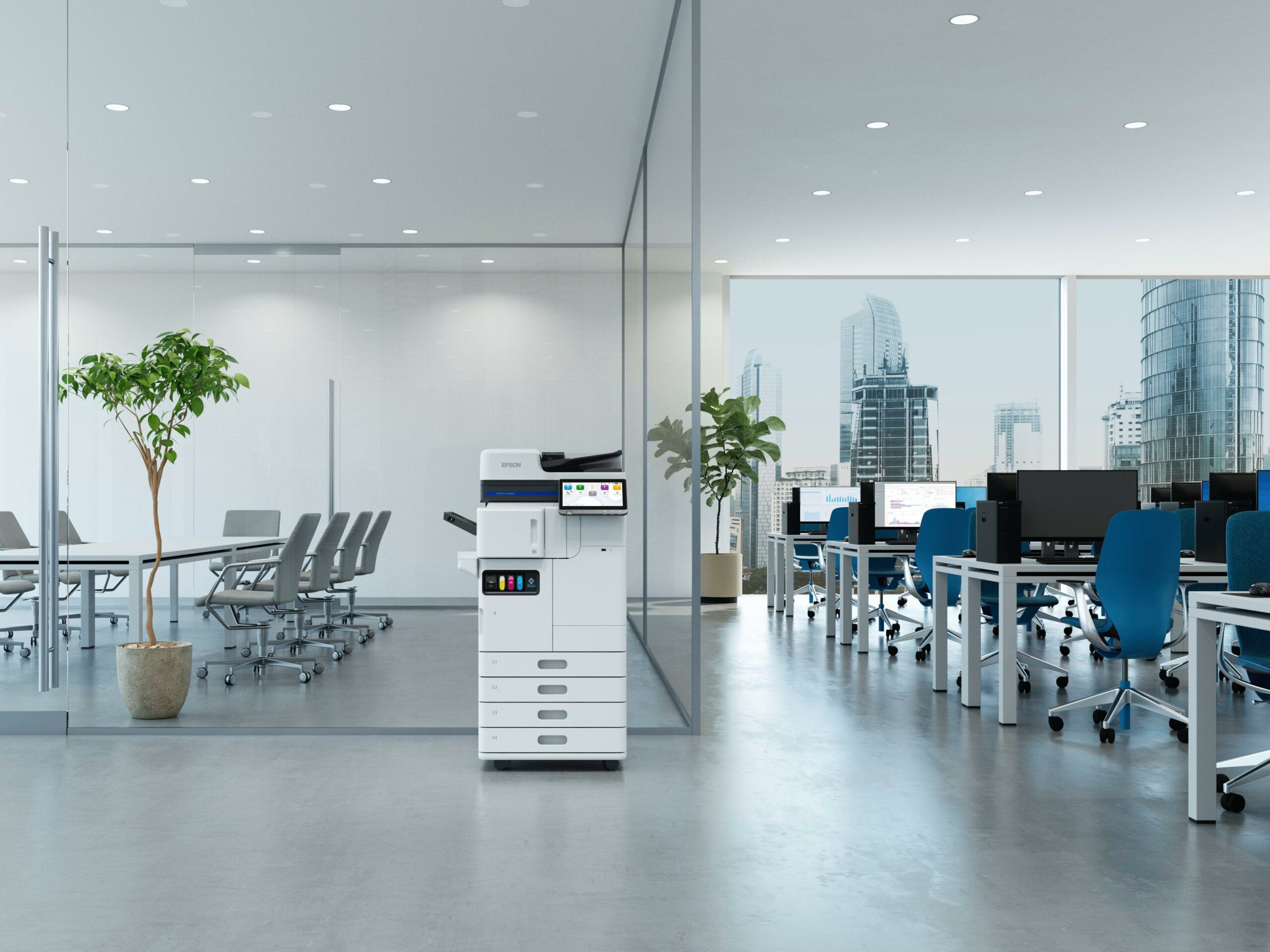 Gamme Epson écologique - Copieurs multifonctions AMC et EMC pour une bureautique durable