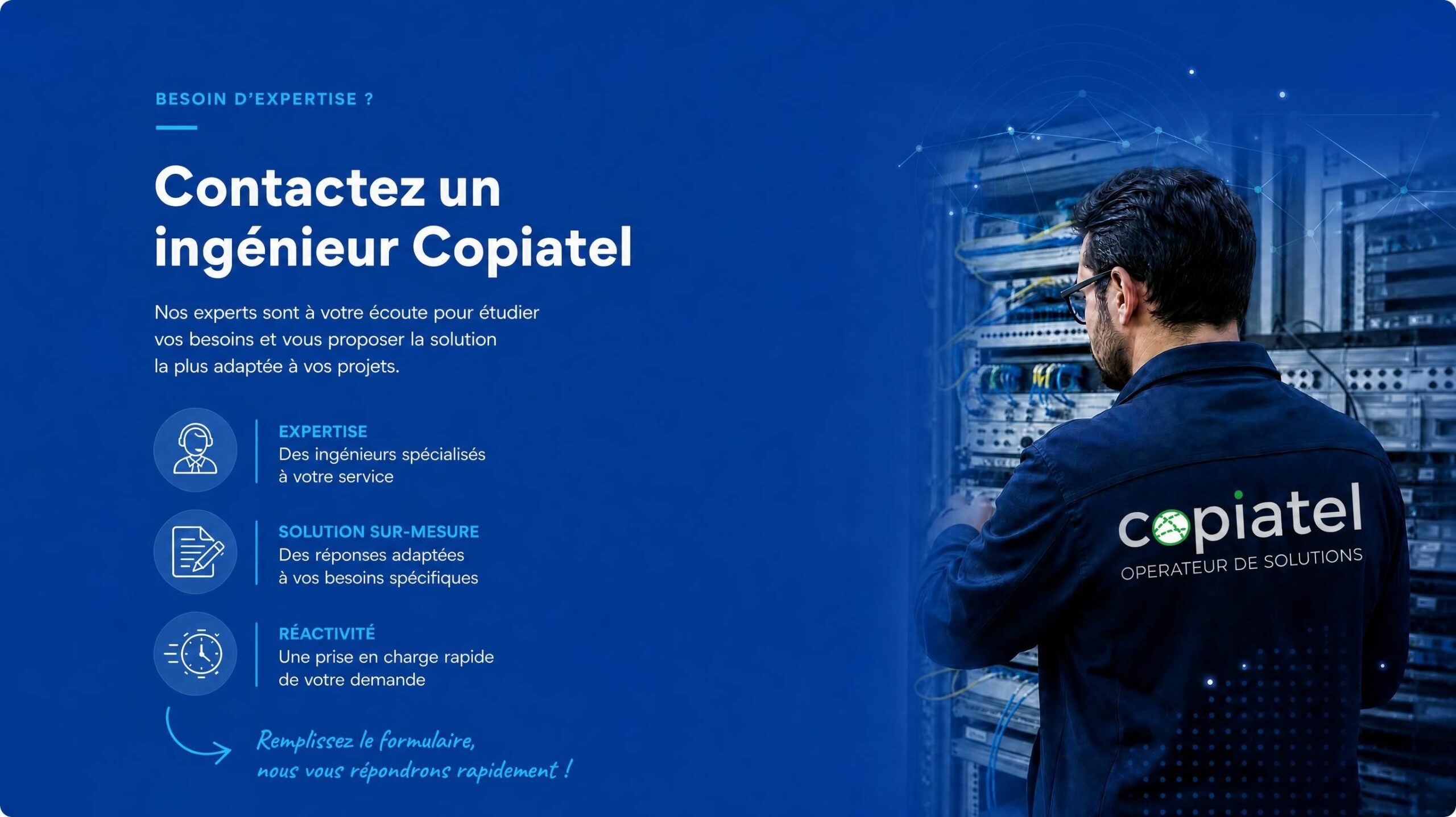Contacter un ingénieur Copiatel