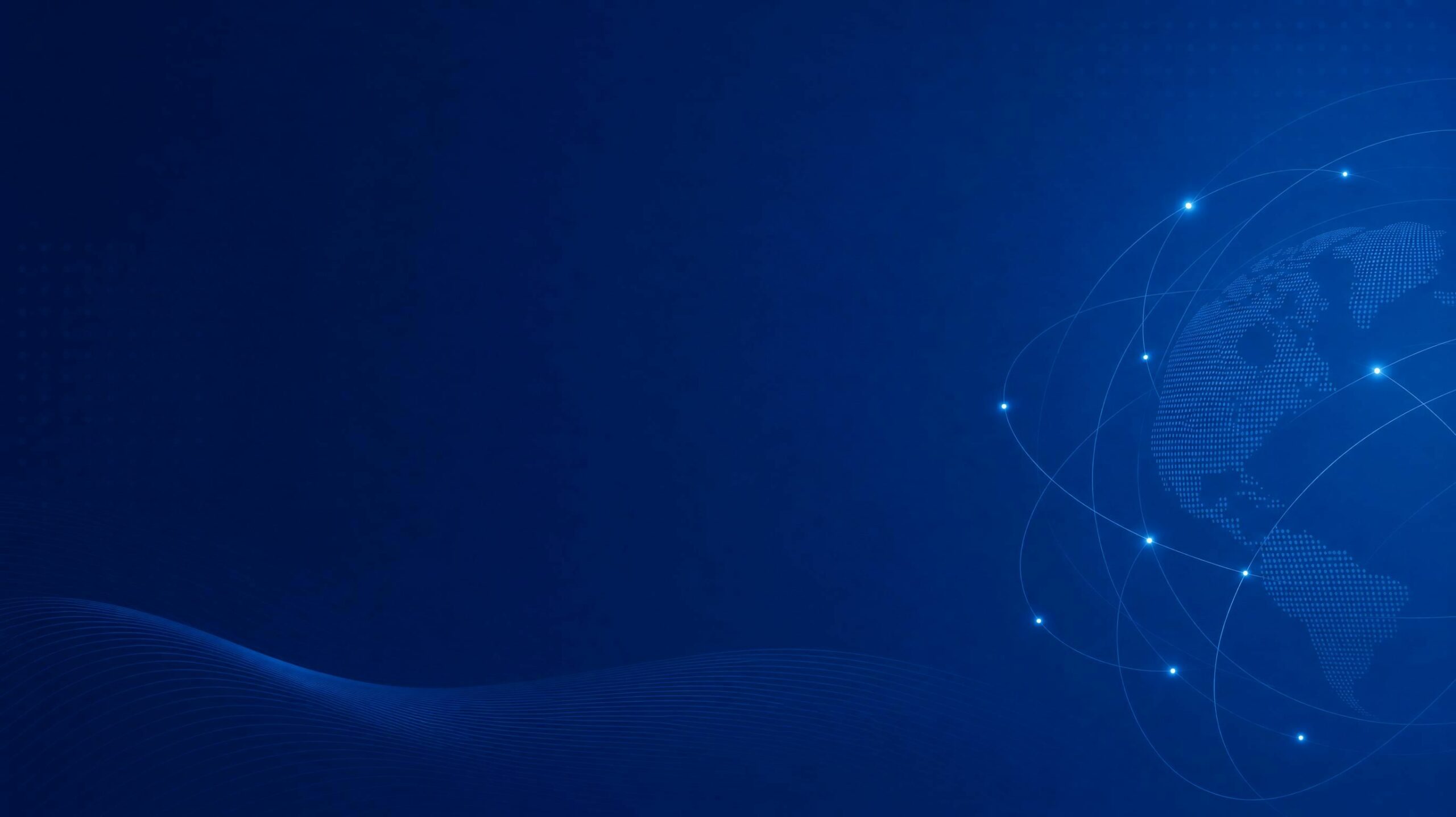 Globe digital connecté — solutions télécom Copiatel